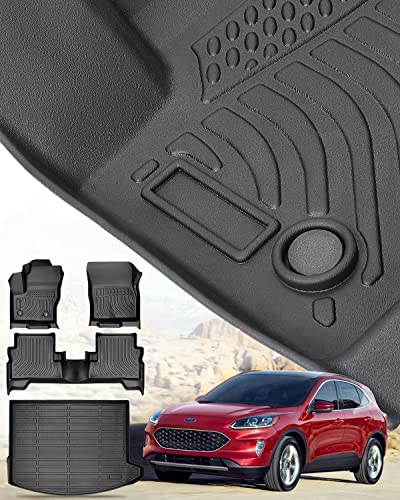 BAMACAR Floor Mats & Cargo Liner for Ford Escape 2013-2019 - Product Imagery