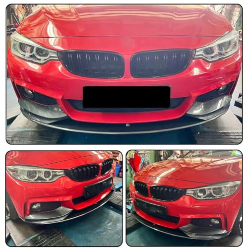 Carbon Fiber Front Lip Spoiler for BMW F32 F33 F36 M Sport - Product Imagery