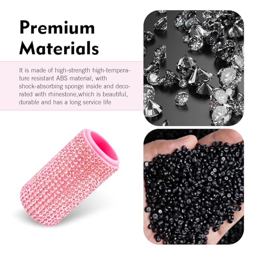 Bling Chapstick Holder for Car, Diamond Lip Balm Holder, Upright - Product Imagery