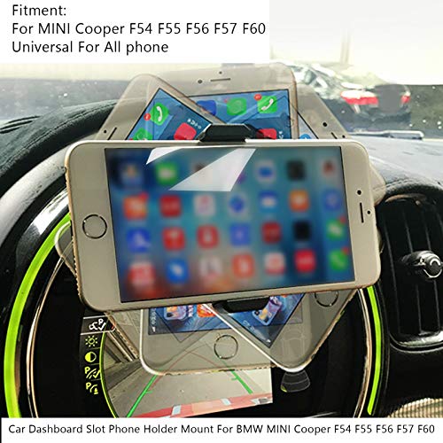 Topteng Dashboard Phone Holder for Car, Dashboard Slot Phone - Product Imagery