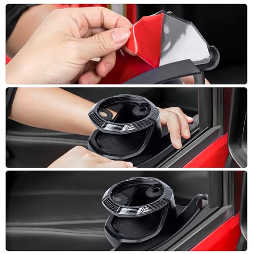 Door Cup Holder Compatible with Jeep Wrangler JL JLU 4XE - Product Imagery