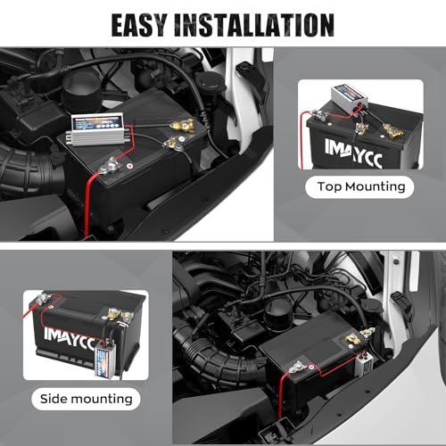 IMAYCC Battery Kill Switch for Car 12V 120A, Remote Battery - Product Imagery