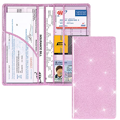 Car Registration and Insurance Holder, Glove Box Organizer, - Product Imagery