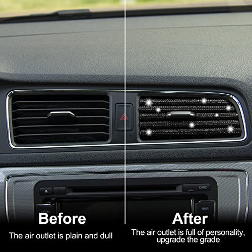 LivTee Bling Car Air Vent Outlet Moulding Trim, 10PCS Car Air - Product Imagery