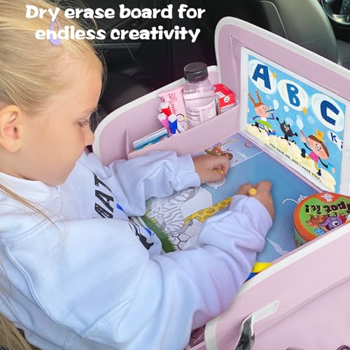 MENZOKE Kids Travel Tray for Toddler Car Seat, Gift for Girl - Product Imagery