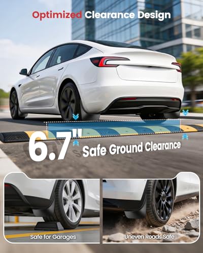 Xprite Mud Flaps for 2024-2026 Tesla Model 3 Higland No - Product Imagery