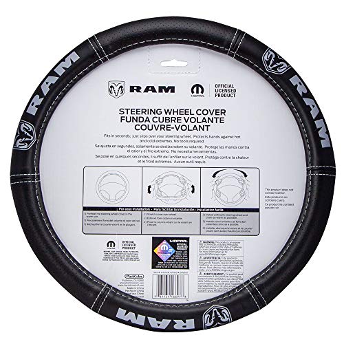 Plasticolor 006697R25 Ram Deluxe Elite Steering Wheel Cover - - Product Imagery