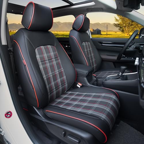 HKZ Fit CRV Car Seat Covers Full Set for Honda CR-V 2023 2024 - Product Imagery