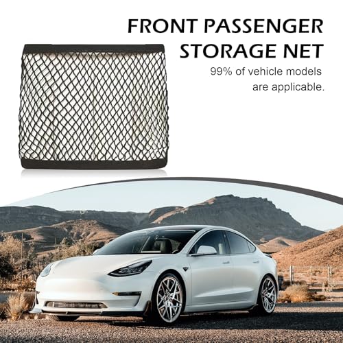 Car Seat Organizer Net, Versatile High Elastic Storage Net with - Product Imagery
