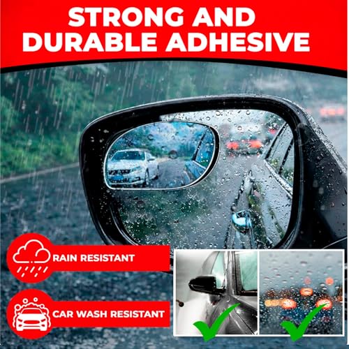 Blind Spot Convex Car Mirror - Rearview Accessories for Car - Product Imagery