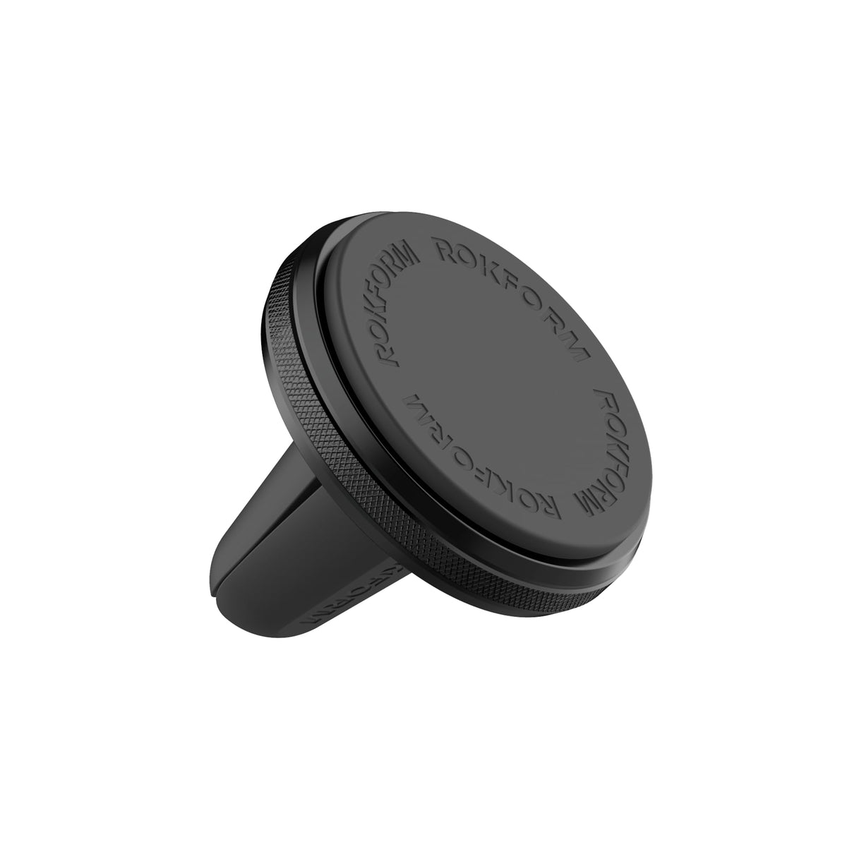 Rokform Magnetic Vent Phone Mount, Super Grip Clip (Black) - Product Imagery