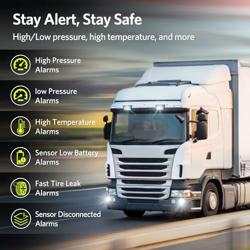 GUTA GT20 Trailer Tire Pressure Monitoring System, TPMS with 4 - Product Imagery