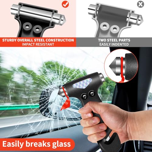 Gadgets Inside the Car Emergency Kit, Seat Belt Cutter and - Product Imagery
