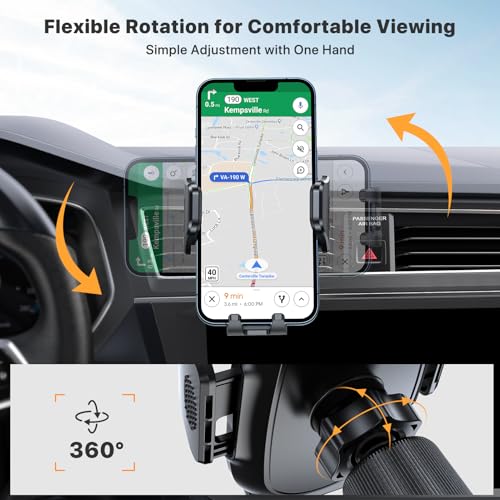 miracase Phone Holders for Your Car with Metal Hook Clip, Air - Product Imagery