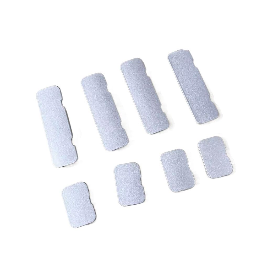 8pcs ABS Roof Rails Rack End Cover Cap Car Luggage Rack Cover - Product Imagery