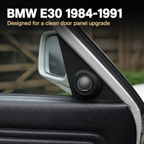 SplashNColor Tweeter Speaker Pod Mounts for BMW E30 1984-1991 – - Product Imagery