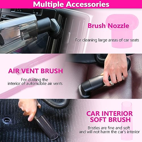 ThinkLearn Car Cleaning Kit with High Power Car Vacuum Detailing - Product Imagery