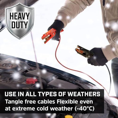 Energizer Jumper Cables for Car Battery, Heavy Duty Automotive - Product Imagery