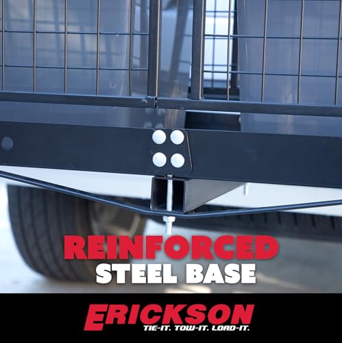 Erickson 07496 Cargo Carrier with Sides (Folding, 500 lb. Rated) - Product Imagery