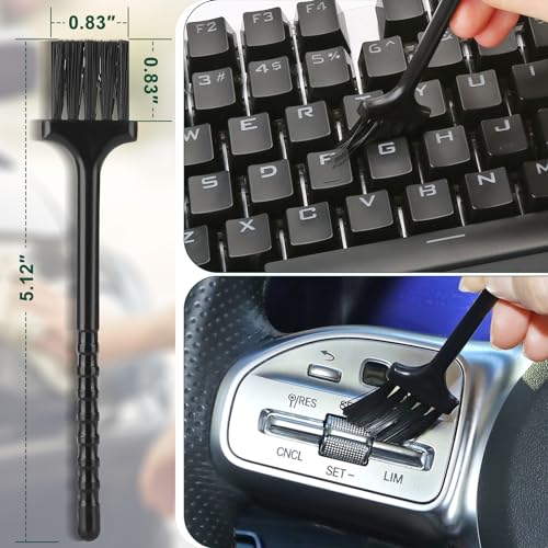Fitosy Car Interior Duster Detail Brushes, Soft Bristles Brush - Product Imagery