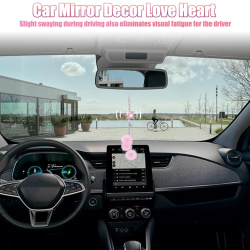 Bling Car Hanging Ornament, Bling Car Mirror Hanging Accessories - Product Imagery