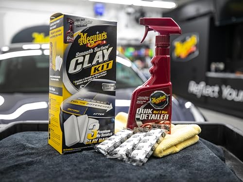 Meguiar's Smooth Surface Clay Kit - Product Imagery