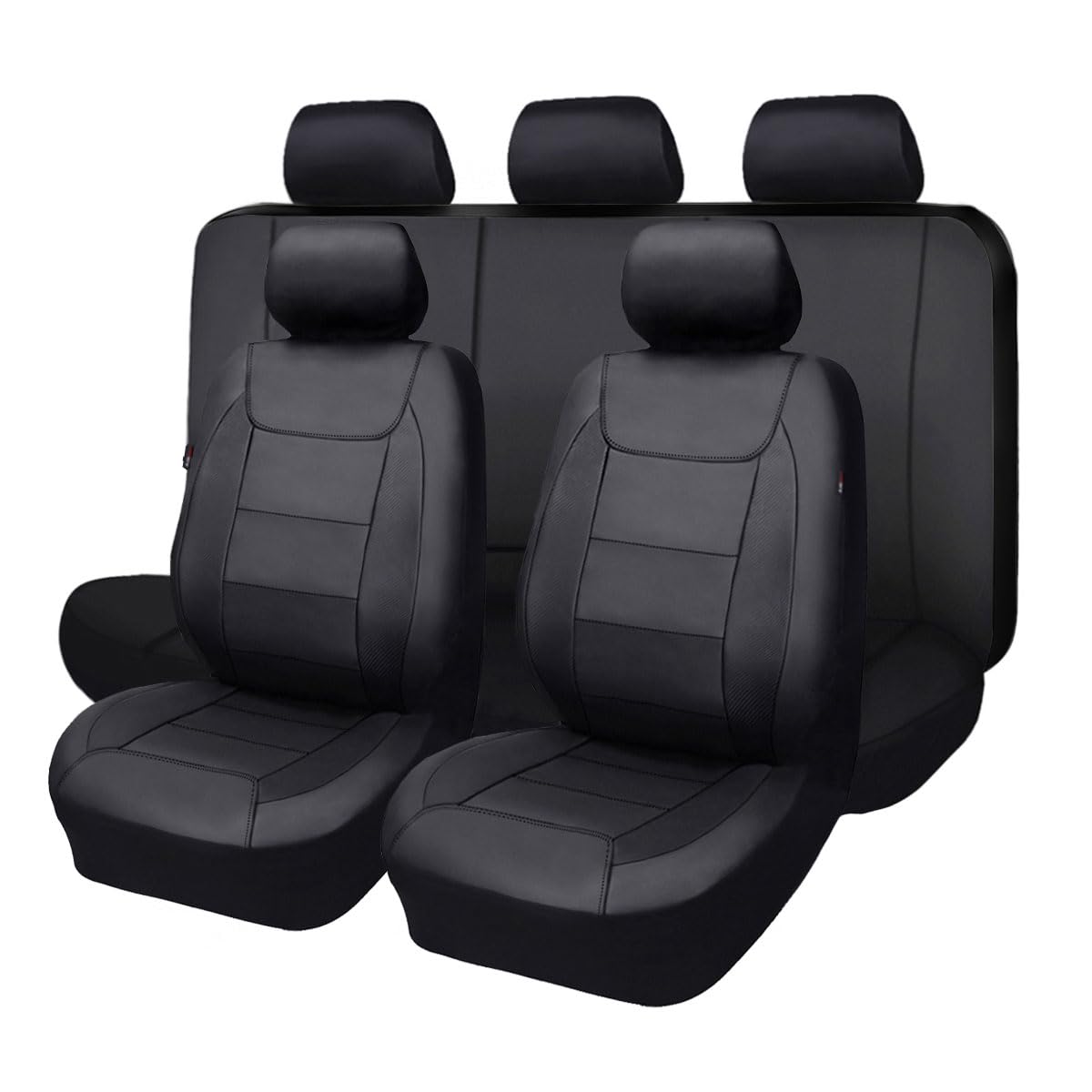 Flying Banner car seat Covers Protects Water Proof Faux Leather - Product Imagery