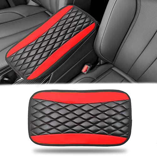Car Center Console Cover, Universal Leather Waterproof Armrest - Product Imagery