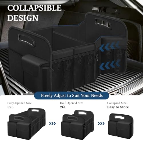 Femuar Car Trunk Organizer-Collapsible Car Storage for - Product Imagery