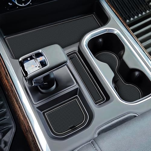 7Pcs Center Console Liners for 2023-2026 Chevy Silverado/GMC - Product Imagery