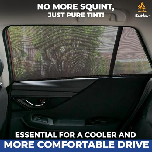 EcoNour Car Window Screen for Toyota Corolla (2020-2026) 2 Pack - Product Imagery