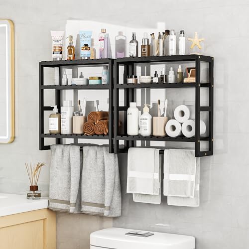 Galood Over The Toilet Storage Bathroom Shelves Wall Mounted - Product Imagery