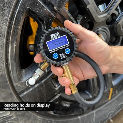 JACO Superior Products ElitePro Digital Tire Pressure Gauge - - Product Imagery