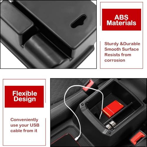 TTCR-II Center Console Organizer Tiguan 2018-2024 - Product Imagery