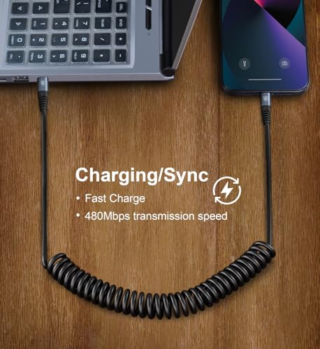USB C Cable 3ft 2Pack USB C to USB C Charger Cable for Car, - Product Imagery