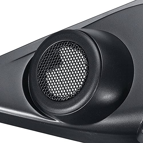 1 Pair Car Front Left and Right Door Tweeters Triangle Speakers - Product Imagery