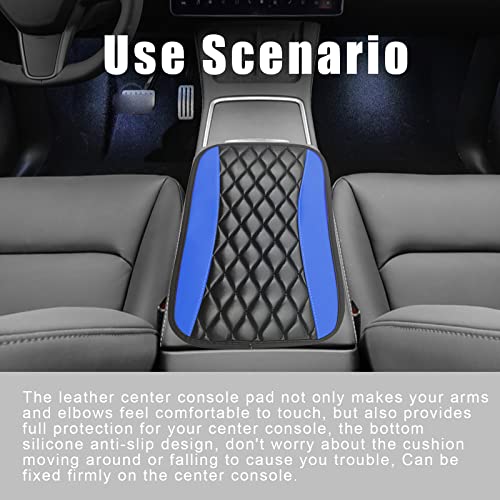 Car Center Console Cover, Universal Leather Waterproof Armrest - Product Imagery