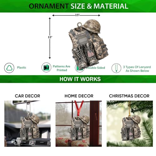 Talataca Veteran Soldier Backpack Boots Military Army 2D Flat - Product Imagery