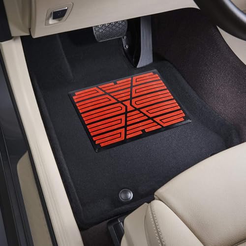 9.06 x 5.91 Inch PVC Floor Mat Repair Patch, Red - Product Imagery