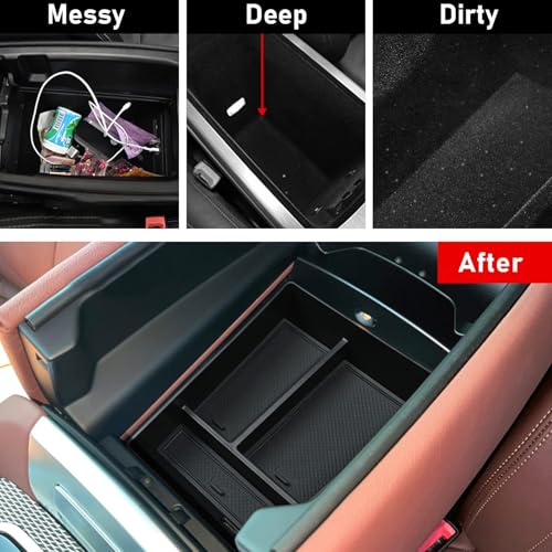 Jaronx For BMW X5 G05/X6 G06/X7 G07 Center Console Organizer - Product Imagery