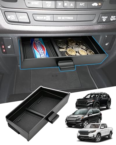 Center Console Organizer for Honda Ridgeline 2017-2026/ Pilot - Product Imagery