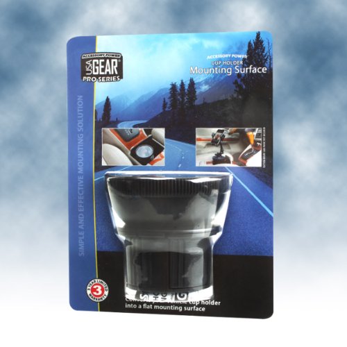USA GEAR Adjustable Cup Holder Suction Mounting Surface - - Product Imagery