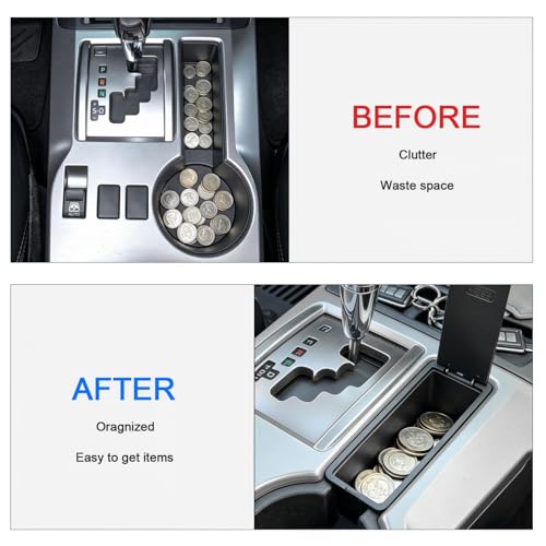 JDMCAR Coin Box Organizer for Toyota 4Runner Accessories - Product Imagery
