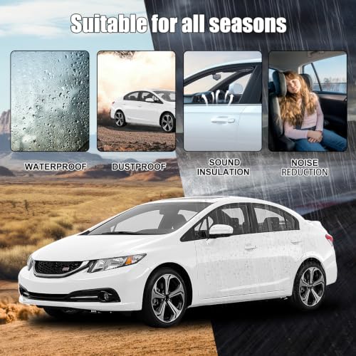 Window Molding Trim for 2012-2015 Honda Civic 4-Door Sedan - Product Imagery