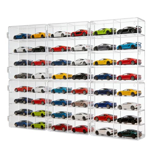 for 48 pcs Matchbox Wheels Car Display Case 1/64 Scale - 48 Toy - Product Imagery