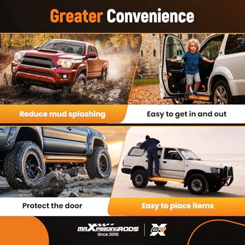 Aluminum Running Boards for Honda Pilot 2023 2024 2025, 600LBS - Product Imagery