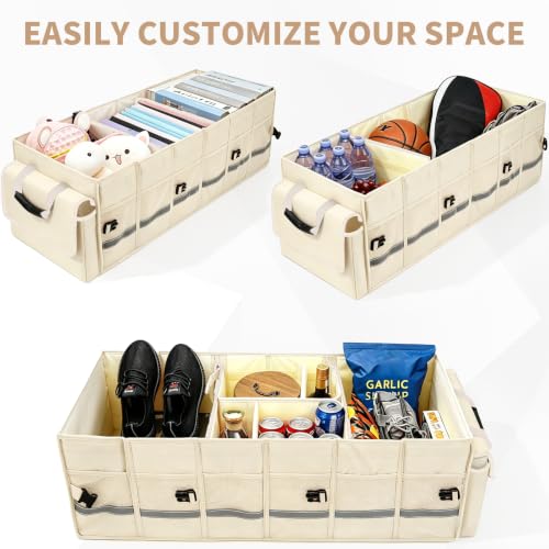 GDNasist Car Trunk Organizer and Storage for Car, SUV & Sedan, - Product Imagery