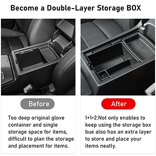 TTCR-II Compatible with Honda Civic Center Console Organizer - Product Imagery