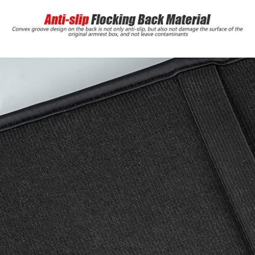 ESKONKE [Upgraded] Car Center Console Cover with 2 Storage Bags - Product Imagery