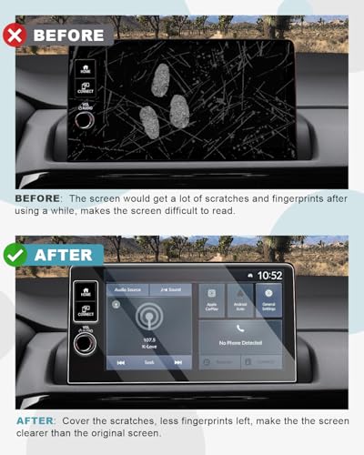 CDEFG for 2026 2027 Honda HR-V Screen Protector 9-Inch Tempered - Product Imagery